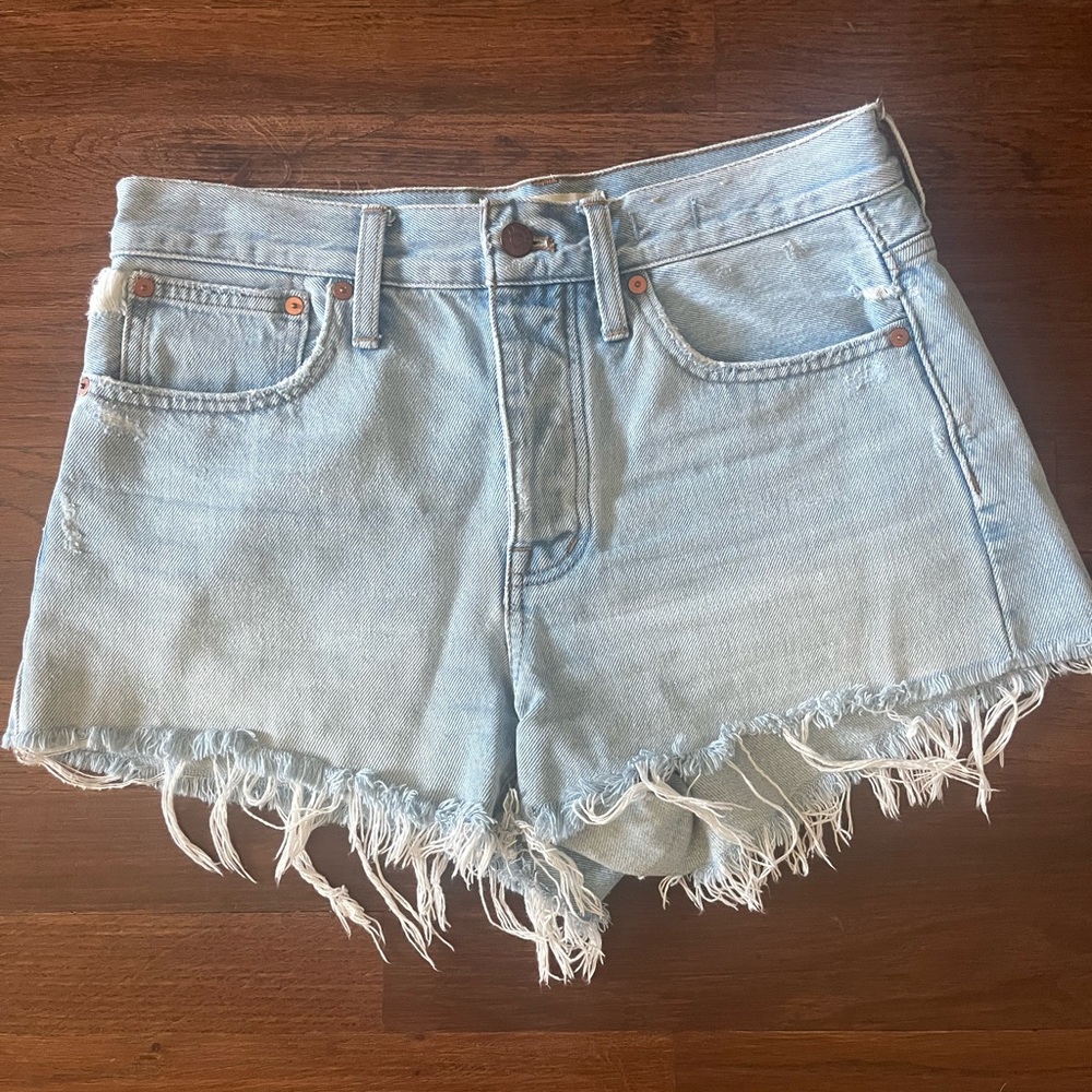 Madewell jean shorts